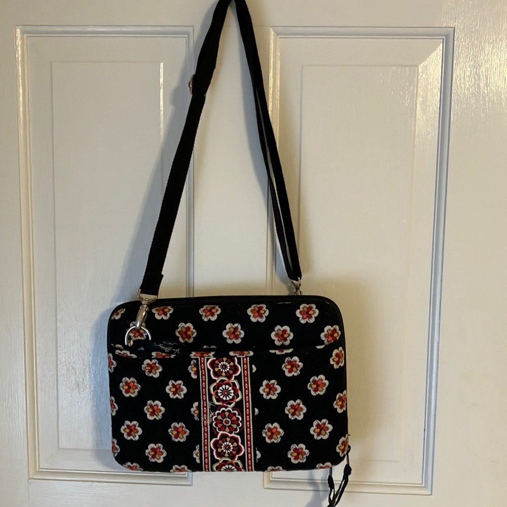 Vera Bradley hard shell crossbody tablet tech case vintage